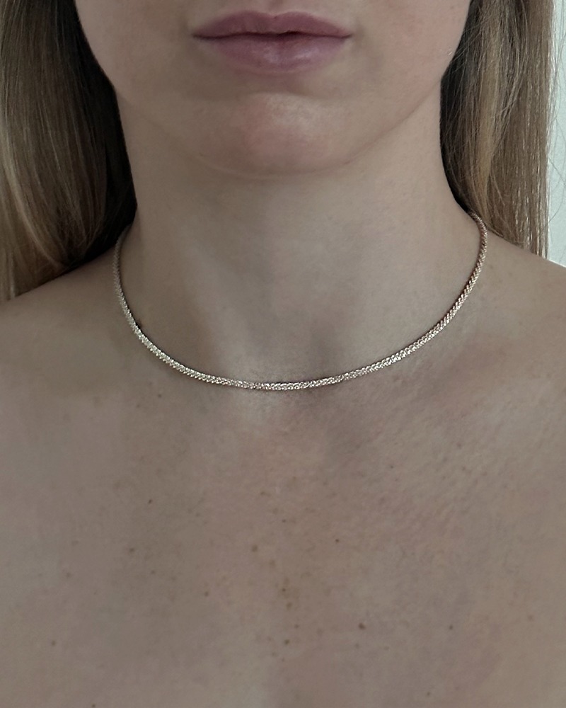 Shiny Twisted Necklace
